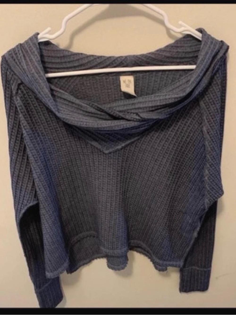 free people moonlit surf cowl neck thermal